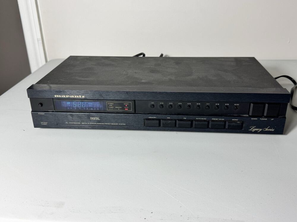 Vintage Marantz TR 2242 SB Legacy Series Digital Tuner Stereo FM AM Radio TESTED